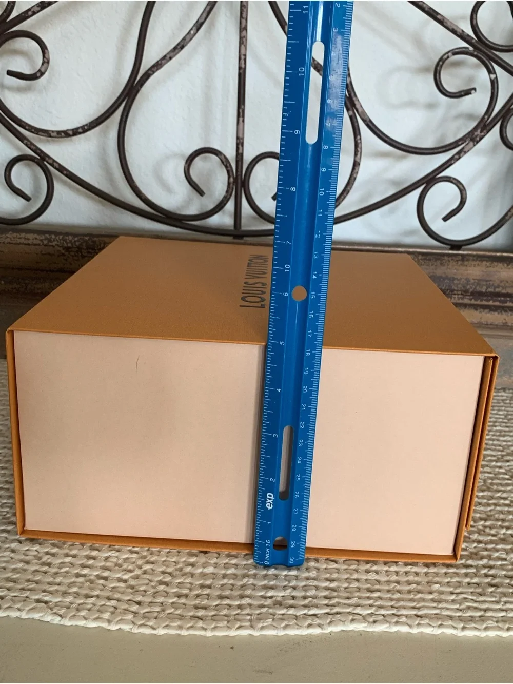 Authentic Louis Vuitton Medium Empty Gift Box Magnetic with Tissue, 10.25x10x5